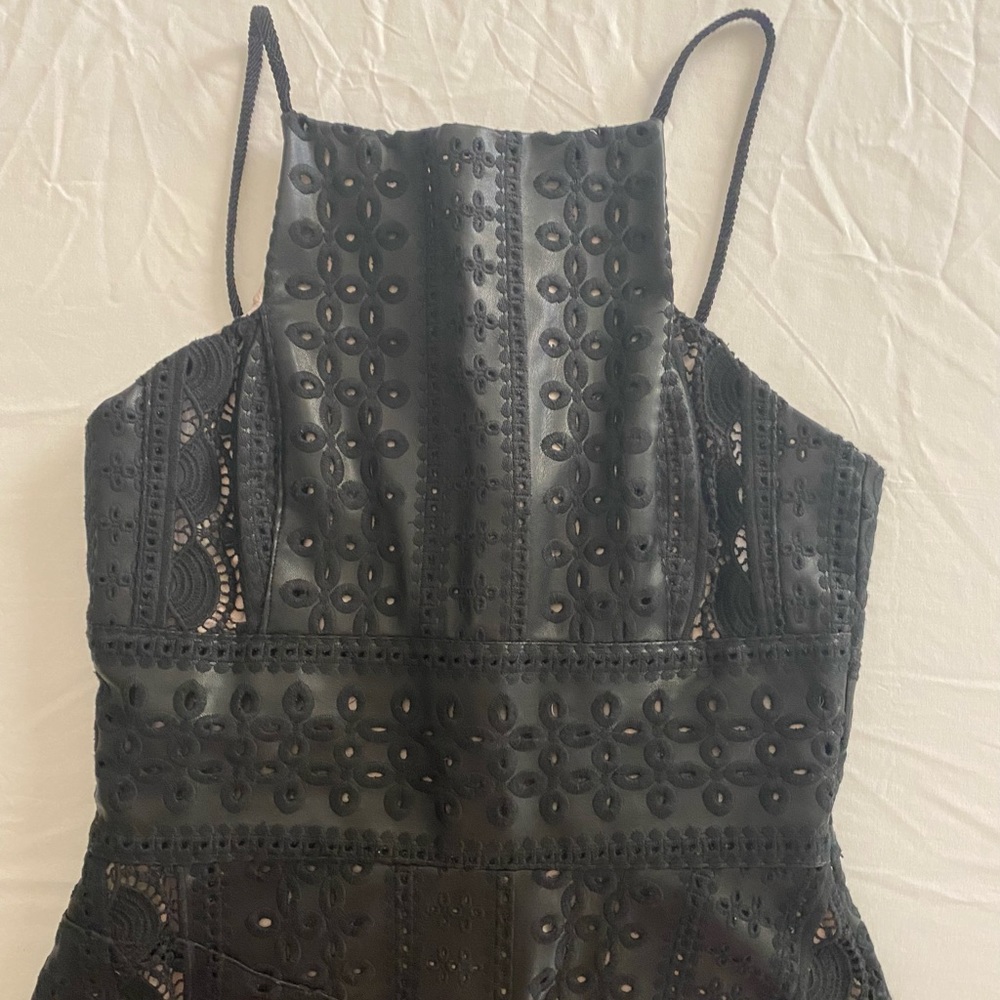 Hunter Bell NYC Leather Top